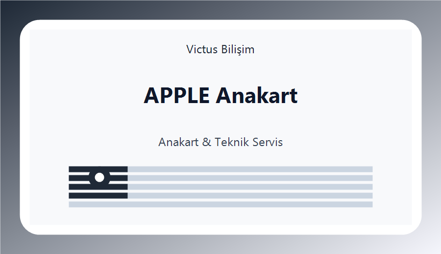 Apple Anakart