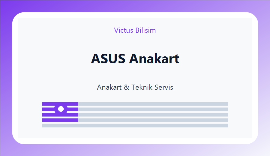 ASUS Anakart