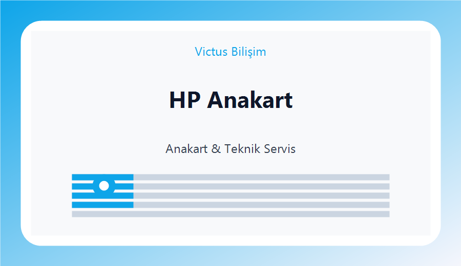 HP Anakart